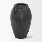 Kora Medium Dark Metallic Double Ear Vase