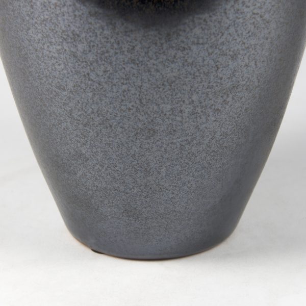 Kora Medium Dark Metallic Double Ear Vase 9