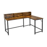 L-Shaped Computer Desk with Hutch and Bookshelf for Offices 24 L-Shaped Computer Desk with Hutch and Bookshelf for Offices