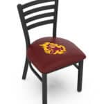 Arizona State University 18-Inch Stationary Bar Chair (Sparky Logo) 3 Arizona State University 18-Inch Stationary Bar Chair (Sparky Logo)