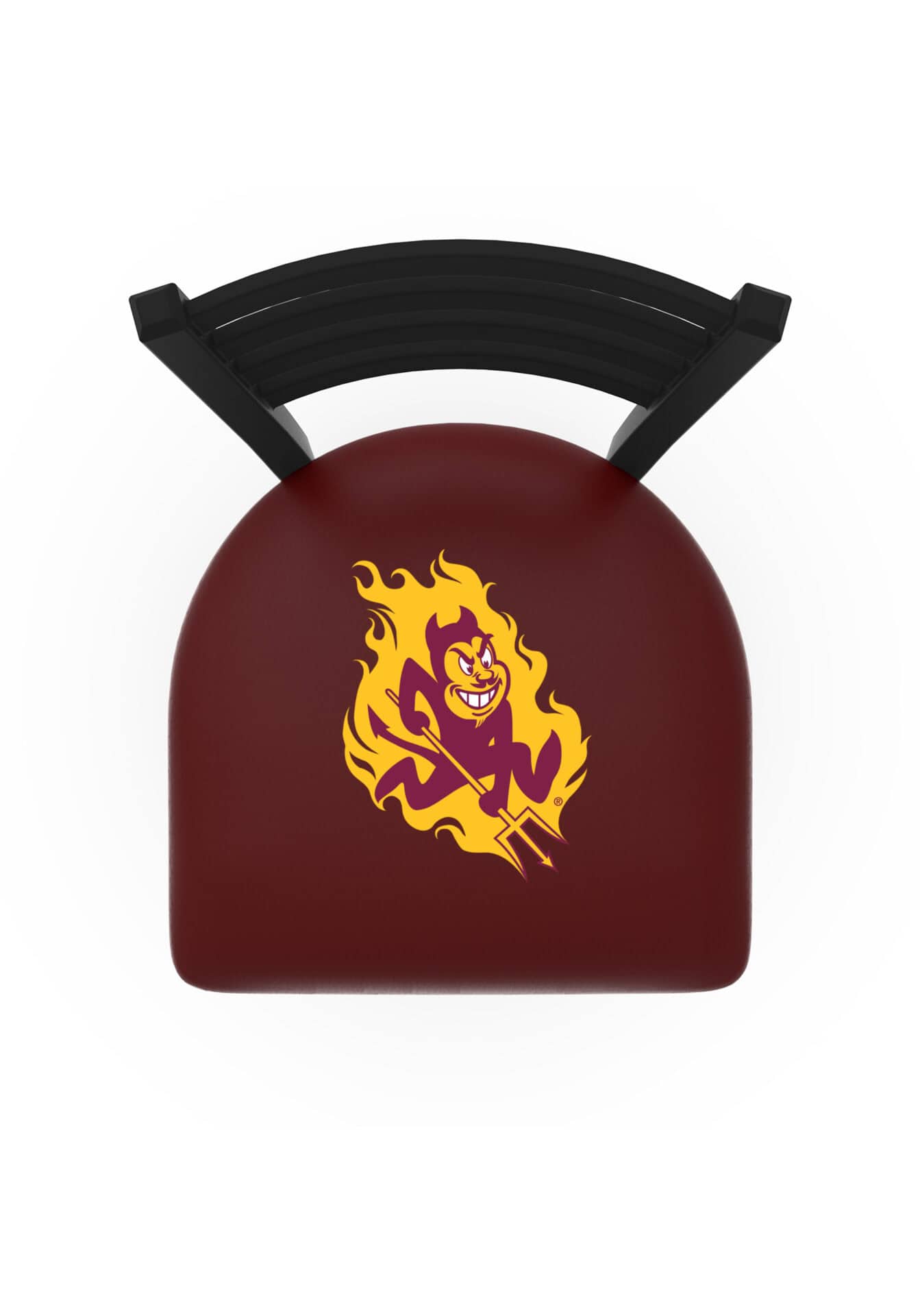 Arizona State University 18-Inch Stationary Bar Chair (Sparky Logo) 2 Arizona State University 18-Inch Stationary Bar Chair (Sparky Logo) - Image 2