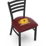 Central Michigan University 18-Inch Stationary Bar Chair 3 Central Michigan University 18-Inch Stationary Bar Chair