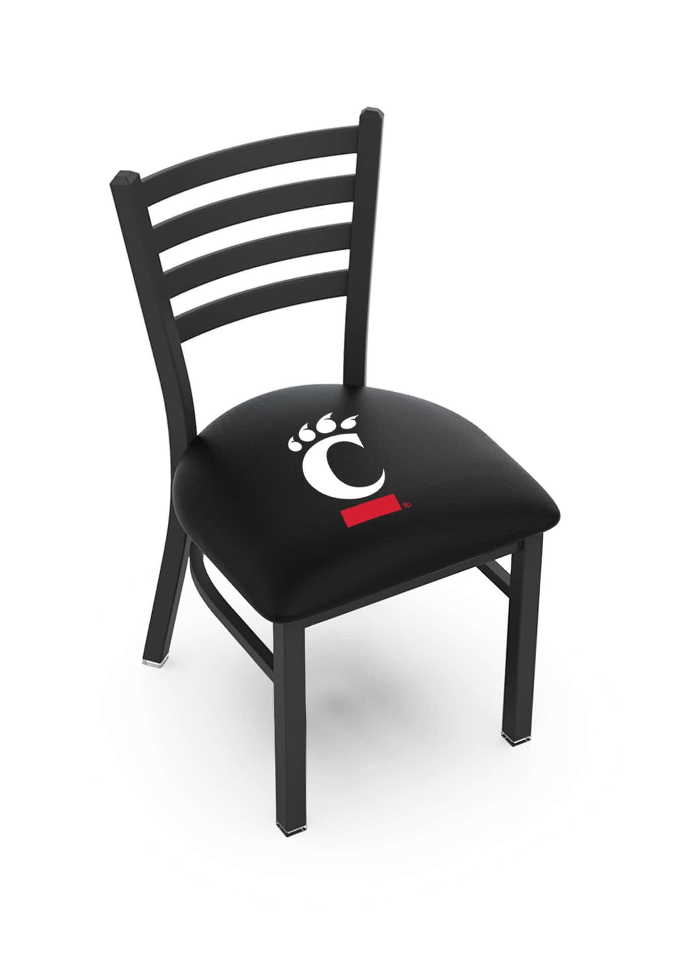 University of Cincinnati 18-Inch Stationary Bar Chair 1 University of Cincinnati 18-Inch Stationary Bar Chair