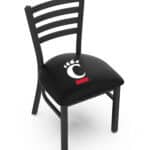 University of Cincinnati 18-Inch Stationary Bar Chair 3 University of Cincinnati 18-Inch Stationary Bar Chair