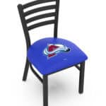 Colorado Avalanche 18-Inch Stationary Bar Chair 3 Colorado Avalanche 18-Inch Stationary Bar Chair