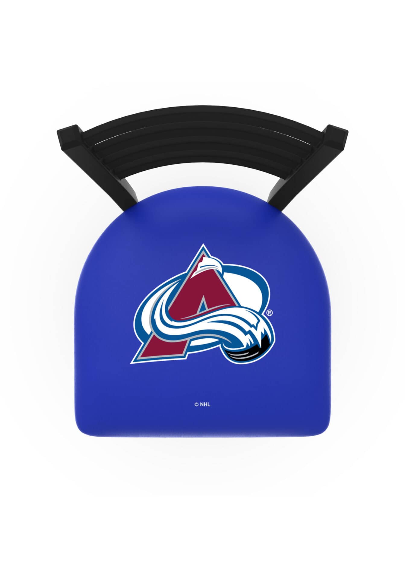 Colorado Avalanche 18-Inch Stationary Bar Chair 2 Colorado Avalanche 18-Inch Stationary Bar Chair - Image 2