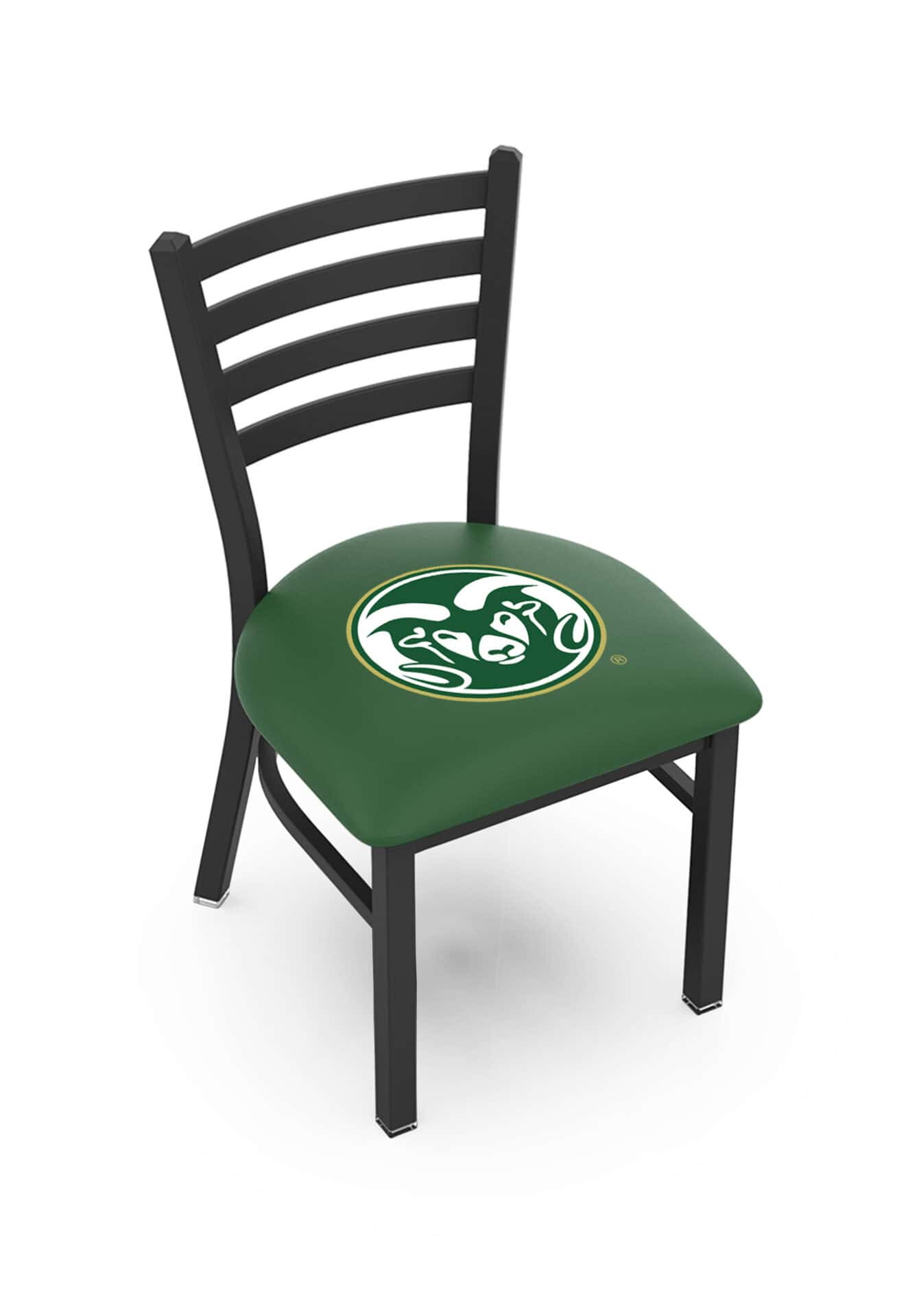 Colorado State University 18-Inch Stationary Bar Chair 1 Colorado State University 18-Inch Stationary Bar Chair