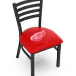 Detroit Red Wings 18-Inch Stationary Bar Chair 3 Detroit Red Wings 18-Inch Stationary Bar Chair