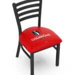 Florida Panthers - 2024 Stanley Cup 18-Inch Stationary Bar Chair 3 Florida Panthers - 2024 Stanley Cup 18-Inch Stationary Bar Chair