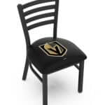 Vegas Golden Knights 18-Inch Stationary Bar Chair 3 Vegas Golden Knights 18-Inch Stationary Bar Chair