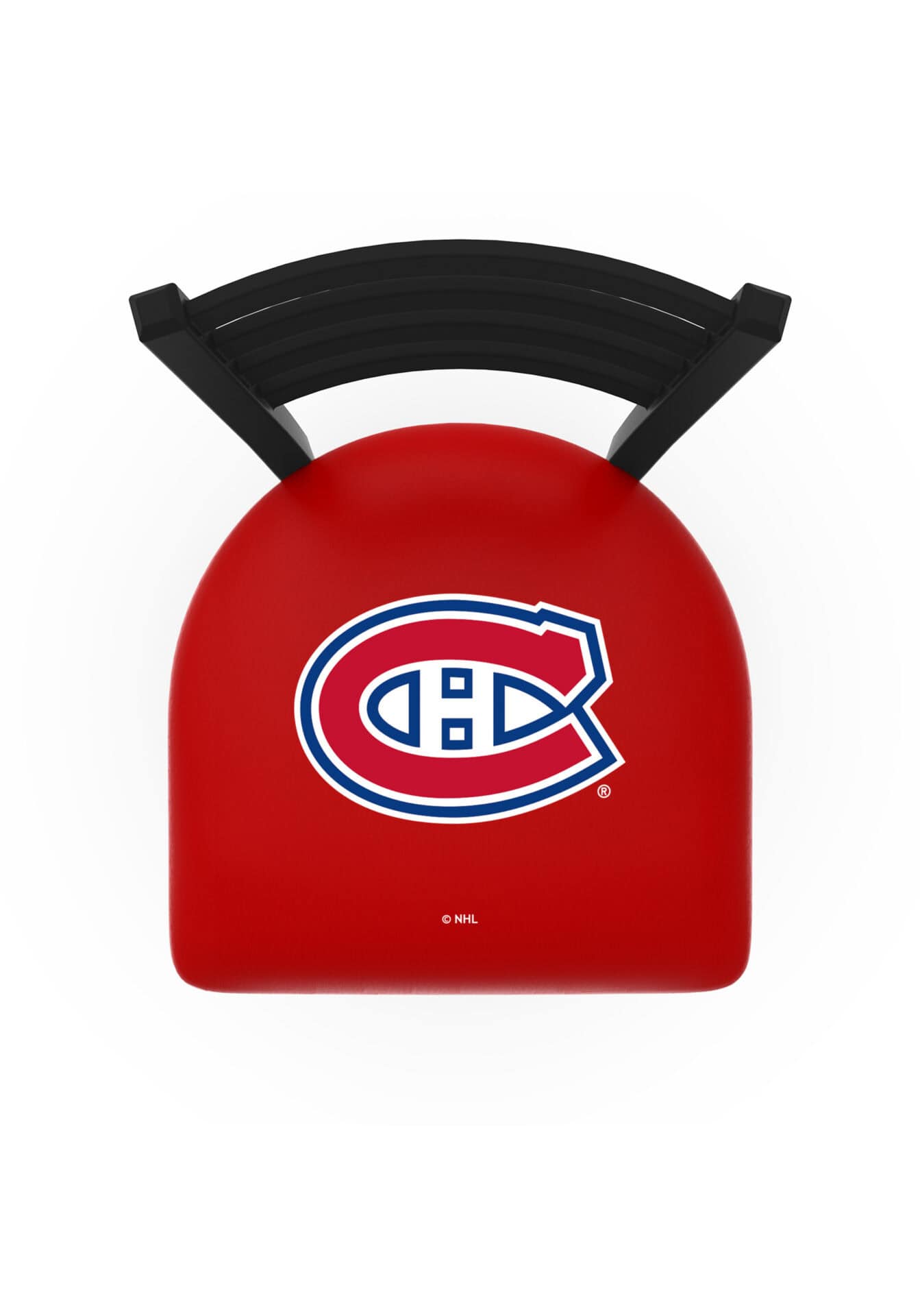 Montreal Canadiens 18-Inch Stationary Bar Chair 2 Montreal Canadiens 18-Inch Stationary Bar Chair - Image 2
