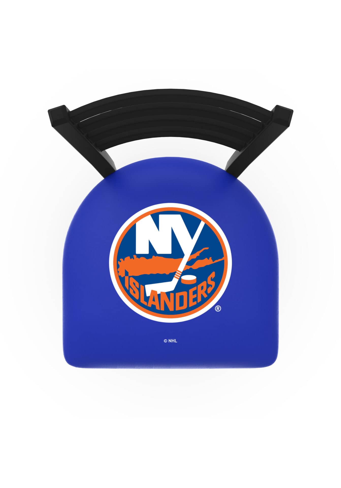 New York Islanders 18-Inch Stationary Bar Chair 2 New York Islanders 18-Inch Stationary Bar Chair - Image 2