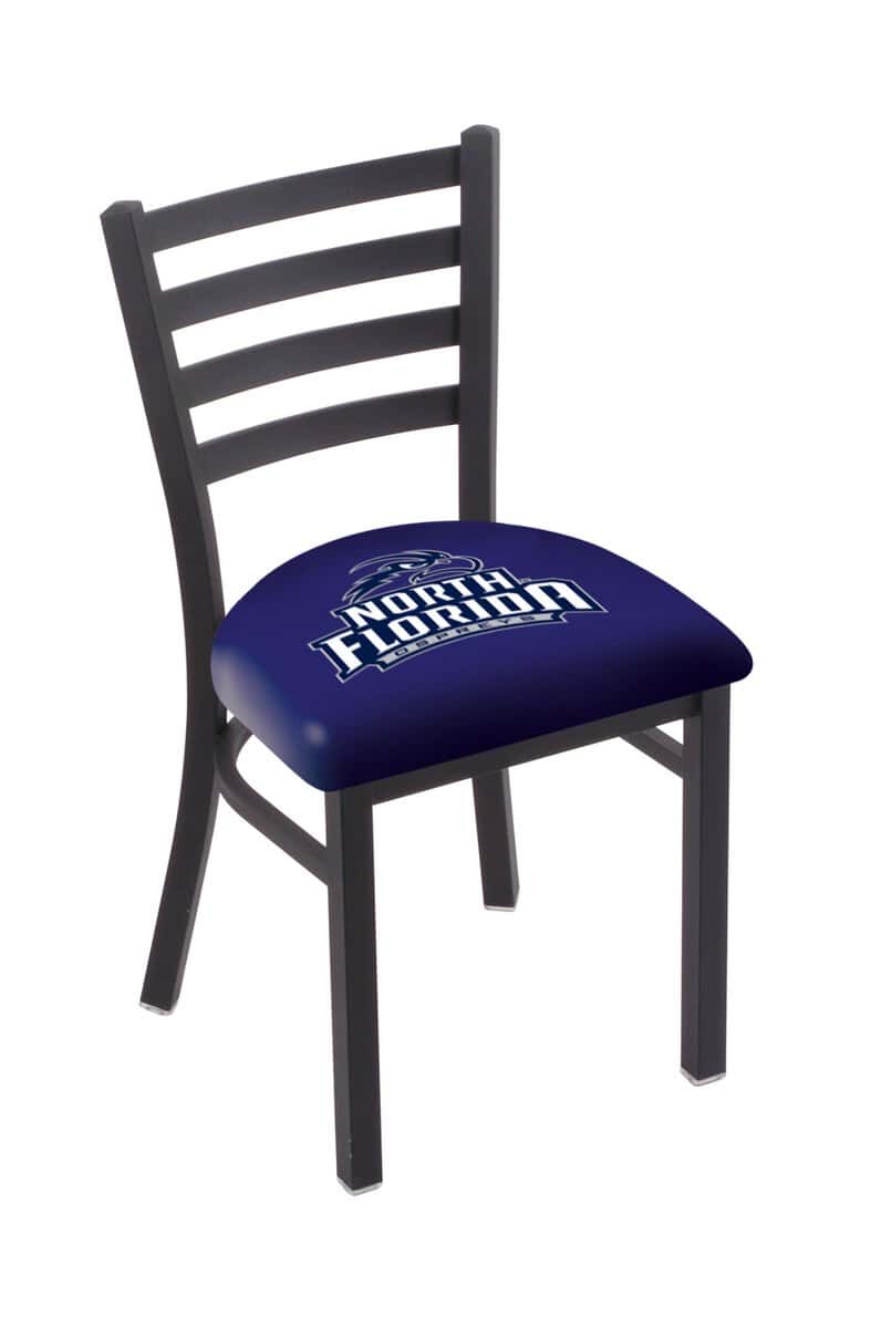 University of North Florida 18-Inch Stationary Bar Chair 1 University of North Florida 18-Inch Stationary Bar Chair