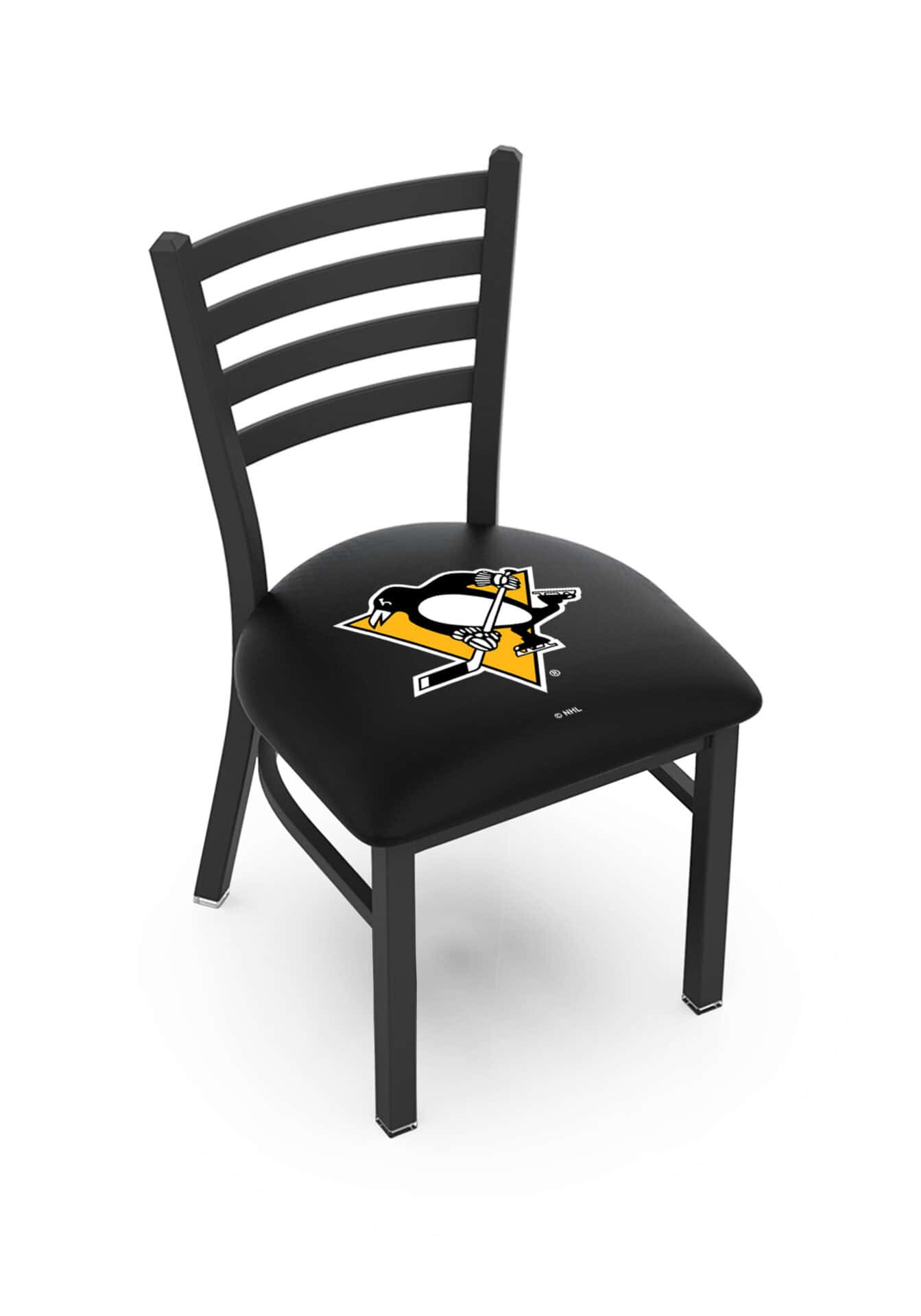Pittsburgh Penguins 18-Inch Stationary Bar Chair 1 Pittsburgh Penguins 18-Inch Stationary Bar Chair