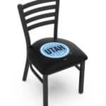 Utah Hockey Club 18-Inch Stationary Bar Chair 3 Utah Hockey Club 18-Inch Stationary Bar Chair