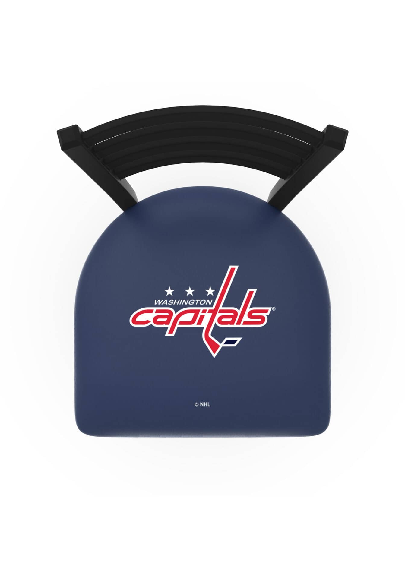 Washington Capitals 18-Inch Stationary Bar Chair 2 Washington Capitals 18-Inch Stationary Bar Chair - Image 2