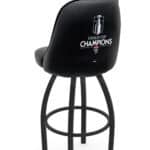 Florida Panthers - 2024 Stanley Cup 36-Inch Swivel Extra Tall Bar Stool w/ Black Wrinkle Finish, Padded Back, 4-Inch Cushion Seat 3 Florida Panthers - 2024 Stanley Cup 36-Inch Swivel Extra Tall Bar Stool w/ Black Wrinkle Finish, Padded Back, 4-Inch Cushion Seat