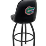 University of Florida 36-Inch Swivel Extra Tall Bar Stool w/ Black Wrinkle Finish, Padded Back, 4-Inch Cushion Seat 3 University of Florida 36-Inch Swivel Extra Tall Bar Stool w/ Black Wrinkle Finish, Padded Back, 4-Inch Cushion Seat
