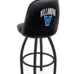 Villanova University 25-Inch Swivel Counter Stool w/ Black Wrinkle Finish, Padded Back, 4-Inch Cushion Seat 4 Villanova University 25-Inch Swivel Counter Stool w/ Black Wrinkle Finish, Padded Back, 4-Inch Cushion Seat