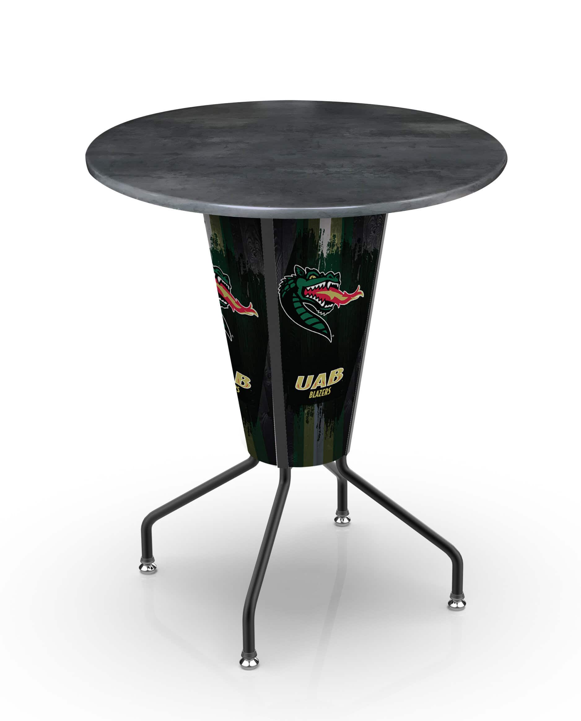 University of Alabama at Birmingham 42-Inch Tall Outdoor Lighted Pub Table w/ 36-Inch Top 7 University of Alabama at Birmingham 42-Inch Tall Outdoor Lighted Pub Table w/ 36-Inch Top