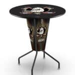 Anaheim Ducks 42-Inch Tall Indoor Lighted Pub Table w/ 36-Inch Top 7 Anaheim Ducks 42-Inch Tall Indoor Lighted Pub Table w/ 36-Inch Top