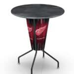 Detroit Red Wings 42-Inch Tall Outdoor Lighted Pub Table w/ 36-Inch Top 7 Detroit Red Wings 42-Inch Tall Outdoor Lighted Pub Table w/ 36-Inch Top