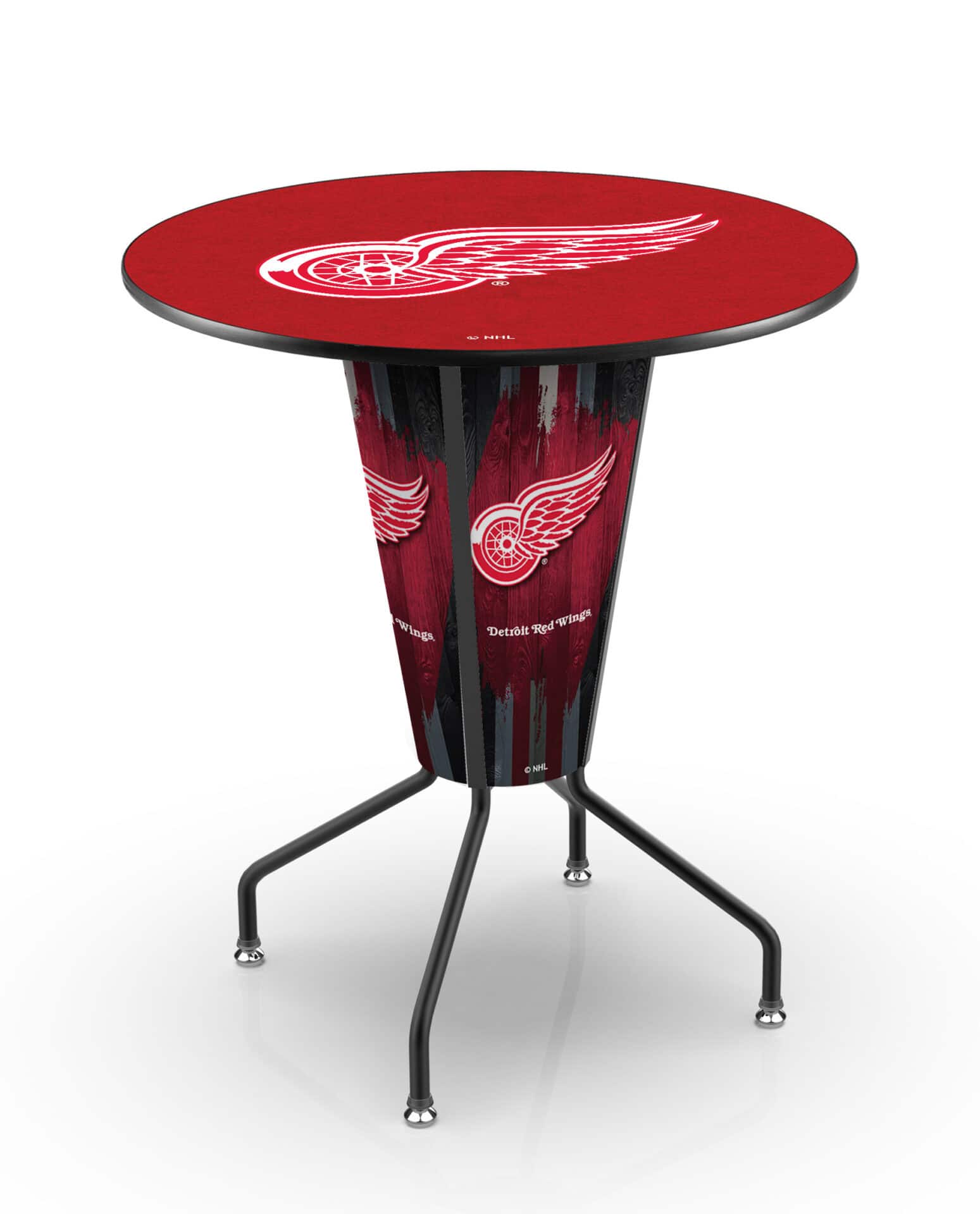 Detroit Red Wings 42-Inch Tall Indoor Lighted Pub Table w/ 36-Inch Top 1 Detroit Red Wings 42-Inch Tall Indoor Lighted Pub Table w/ 36-Inch Top