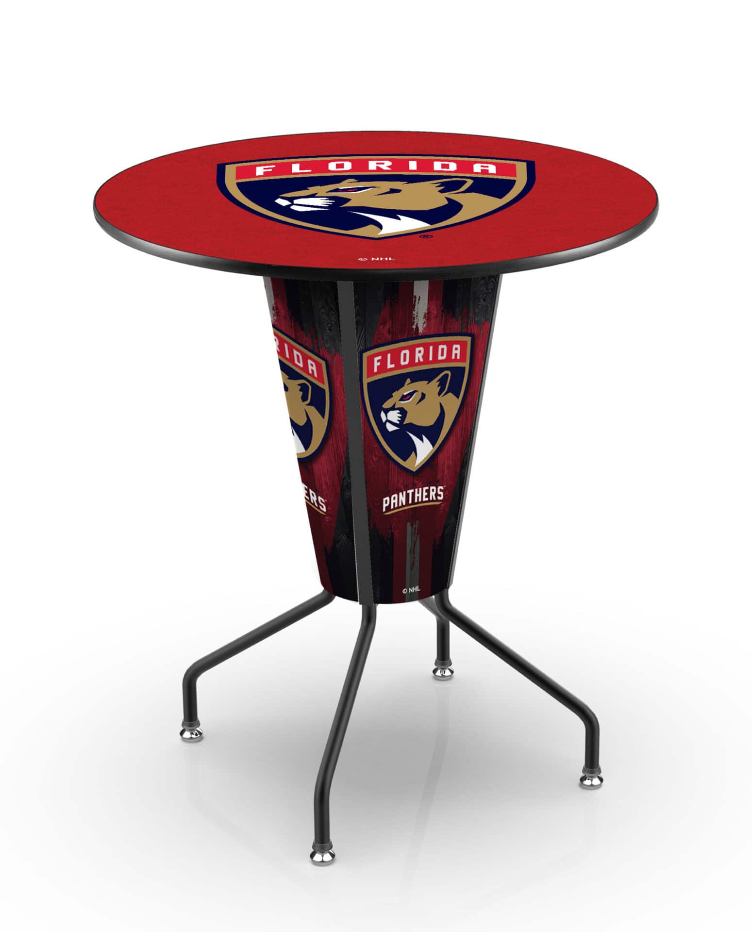Florida Panthers 42-Inch Tall Indoor Lighted Pub Table w/ 36-Inch Top 1 Florida Panthers 42-Inch Tall Indoor Lighted Pub Table w/ 36-Inch Top