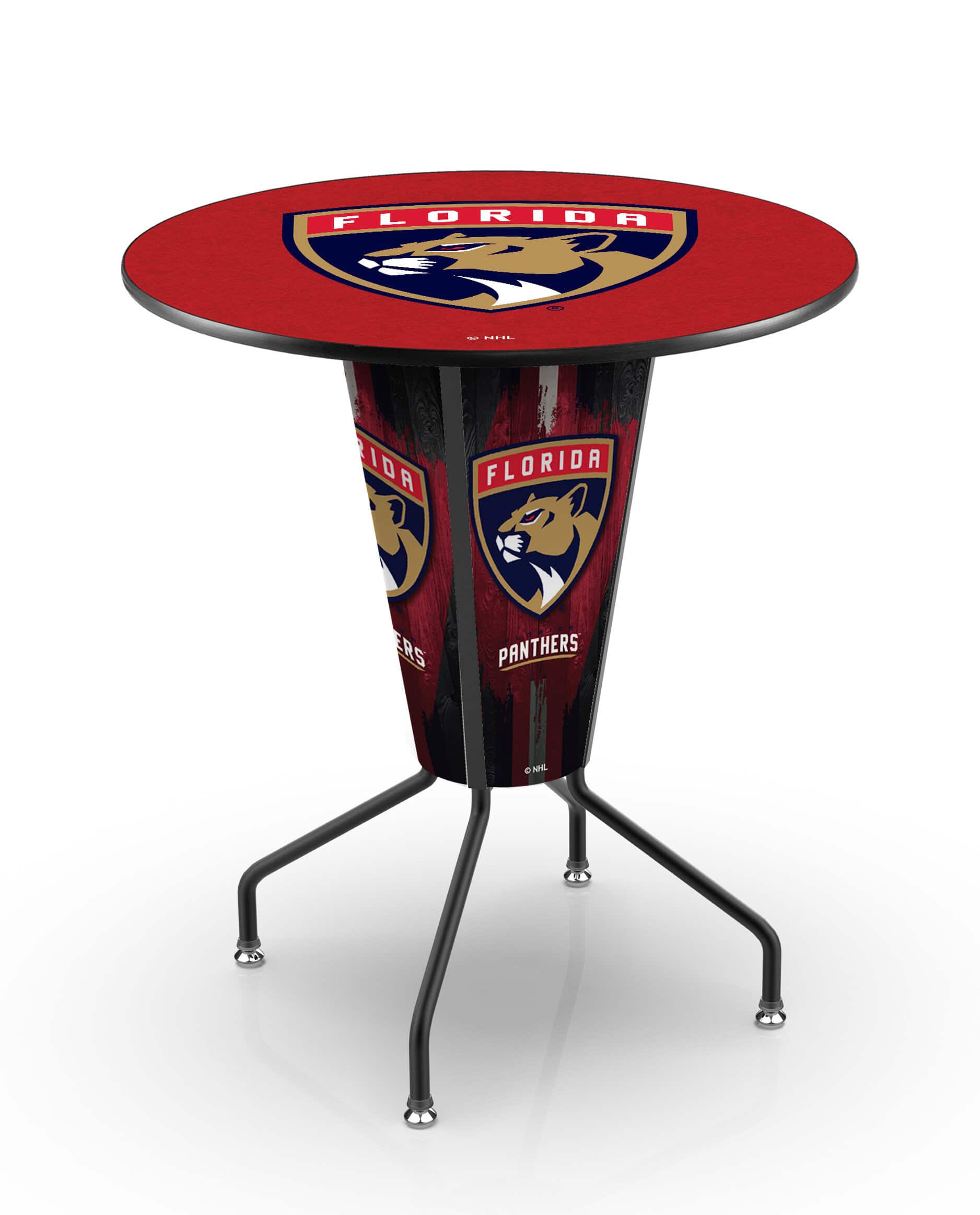 Florida Panthers 42-Inch Tall Indoor Lighted Pub Table w/ 36-Inch Top 7 Florida Panthers 42-Inch Tall Indoor Lighted Pub Table w/ 36-Inch Top