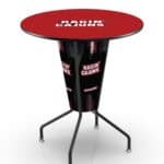 University of Louisiana at Lafayette 42-Inch Tall Indoor Lighted Pub Table w/ 36-Inch Top