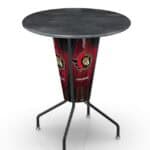 Ottawa Senators 42-Inch Tall Outdoor Lighted Pub Table w/ 36-Inch Top 7 Ottawa Senators 42-Inch Tall Outdoor Lighted Pub Table w/ 36-Inch Top