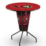 Ottawa Senators 42-Inch Tall Indoor Lighted Pub Table w/ 36-Inch Top 7 Ottawa Senators 42-Inch Tall Indoor Lighted Pub Table w/ 36-Inch Top