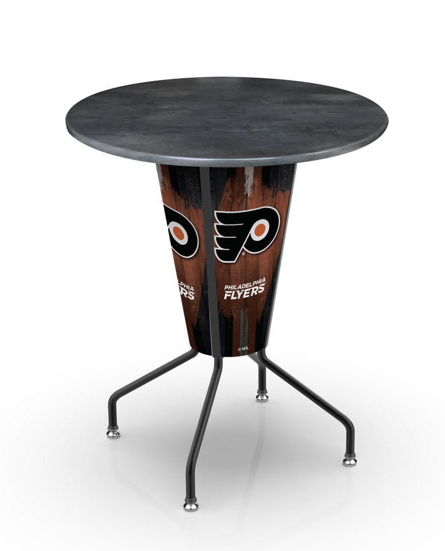 Philadelphia Flyers 42-Inch Tall Outdoor Lighted Pub Table w/ 36-Inch Top 1 Philadelphia Flyers 42-Inch Tall Outdoor Lighted Pub Table w/ 36-Inch Top