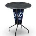 Tampa Bay Lightning 42-Inch Tall Outdoor Lighted Pub Table w/ 36-Inch Top 7 Tampa Bay Lightning 42-Inch Tall Outdoor Lighted Pub Table w/ 36-Inch Top