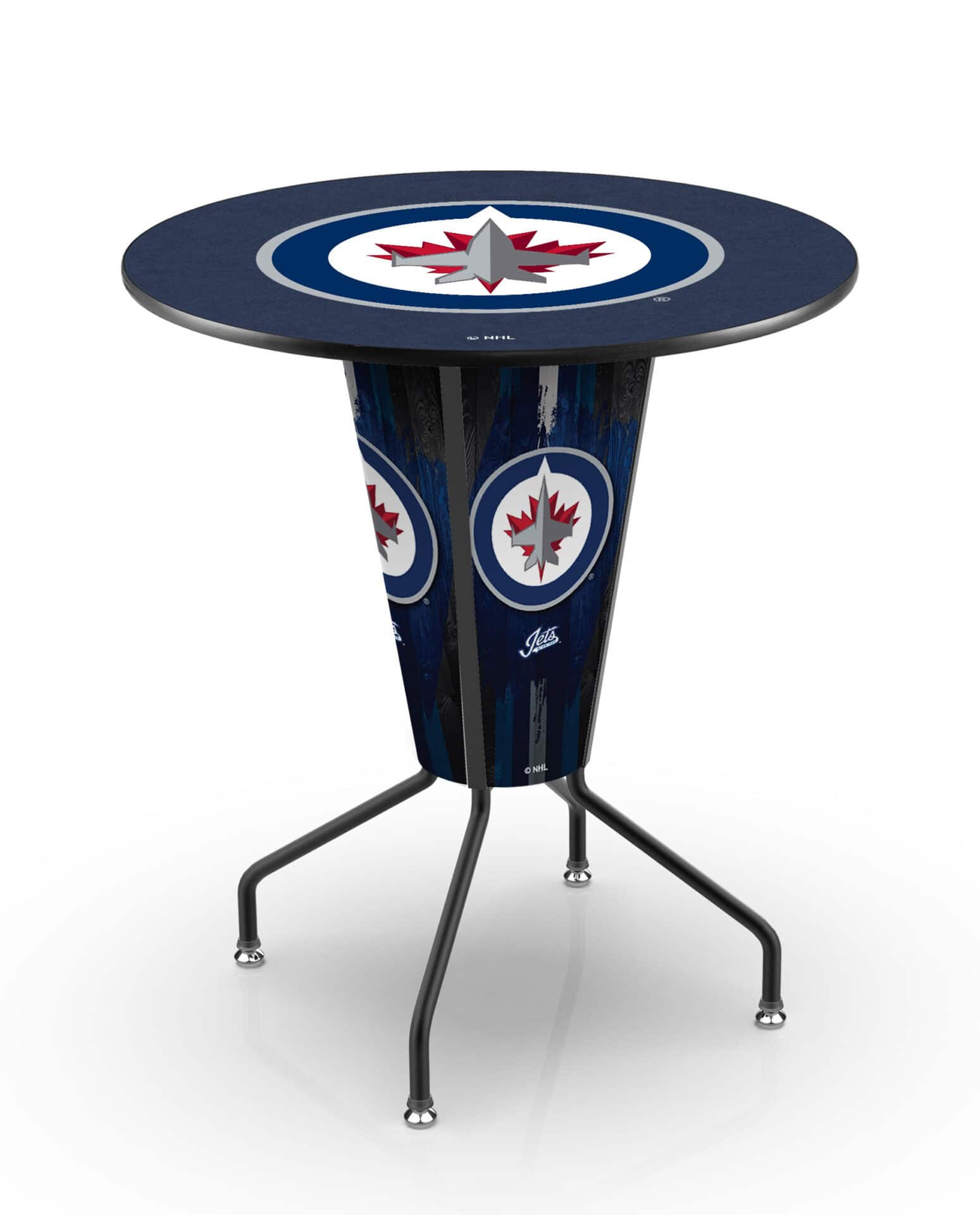 Winnipeg Jets 42-Inch Tall Indoor Lighted Pub Table w/ 36-Inch Top 1 Winnipeg Jets 42-Inch Tall Indoor Lighted Pub Table w/ 36-Inch Top