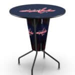 Washington Capitals 42-Inch Tall Indoor Lighted Pub Table w/ 36-Inch Top 7 Washington Capitals 42-Inch Tall Indoor Lighted Pub Table w/ 36-Inch Top