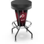 University of Utah 30-Inch Lighted Bar Stool 8 University of Utah 30-Inch Lighted Bar Stool