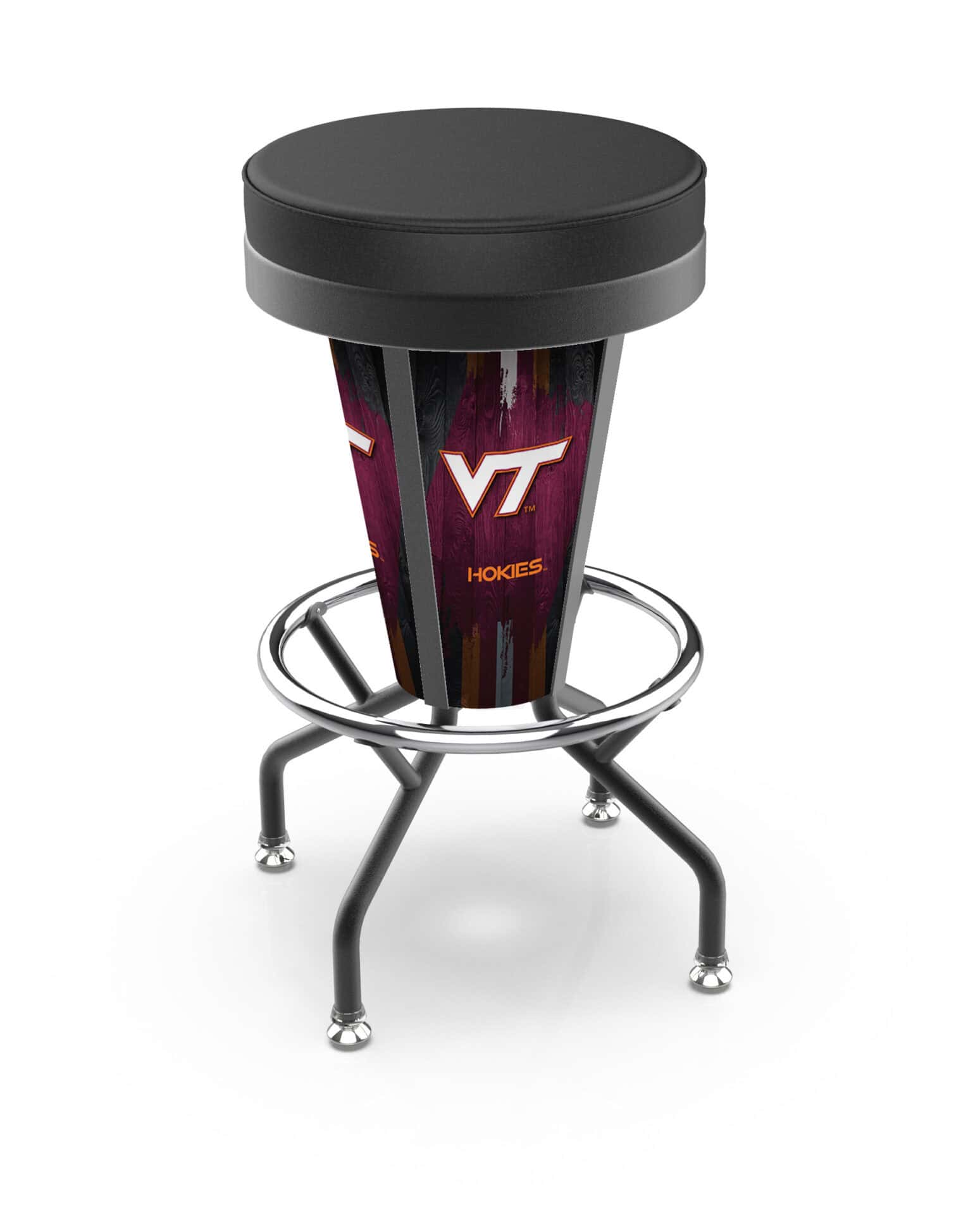 Virginia Tech University 30-Inch Lighted Bar Stool 1 Virginia Tech University 30-Inch Lighted Bar Stool