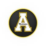 Appalachian State University 25-Inch Swivel Backless Counter Stool w/ Chrome Finish, Double-Ring Base, Cushion Seat 4 Appalachian State University 25-Inch Swivel Backless Counter Stool w/ Chrome Finish, Double-Ring Base, Cushion Seat