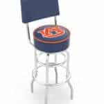 Auburn University 25-Inch Swivel Counter Stool w/ Chrome Finish, Double-Ring Base, Cushioned Back, 5-Inch Cushion Seat 3 Auburn University 25-Inch Swivel Counter Stool w/ Chrome Finish, Double-Ring Base, Cushioned Back, 5-Inch Cushion Seat