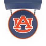 Auburn University 25-Inch Swivel Counter Stool w/ Chrome Finish, Double-Ring Base, Cushioned Back, 5-Inch Cushion Seat 4 Auburn University 25-Inch Swivel Counter Stool w/ Chrome Finish, Double-Ring Base, Cushioned Back, 5-Inch Cushion Seat