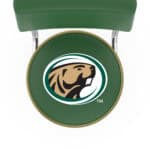 Bemidji State University 25-Inch Swivel Counter Stool w/ Chrome Finish, Double-Ring Base, Cushioned Back, 5-Inch Cushion Seat 4 Bemidji State University 25-Inch Swivel Counter Stool w/ Chrome Finish, Double-Ring Base, Cushioned Back, 5-Inch Cushion Seat