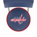 Washington Capitals 25-Inch Swivel Counter Stool w/ Chrome Finish, Double-Ring Base, Cushioned Back, 5-Inch Cushion Seat 4 Washington Capitals 25-Inch Swivel Counter Stool w/ Chrome Finish, Double-Ring Base, Cushioned Back, 5-Inch Cushion Seat