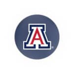 University of Arizona 36-Inch Swivel Backless Extra Tall Bar Stool w/ Black Wrinkle Finish, Single-Ring Base, 2-Inch Black Wrinkle Ring, 2.5-Inch Cushion Seat 4 University of Arizona 36-Inch Swivel Backless Extra Tall Bar Stool w/ Black Wrinkle Finish, Single-Ring Base, 2-Inch Black Wrinkle Ring, 2.5-Inch Cushion Seat