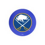 Buffalo Sabres 36-Inch Swivel Backless Extra Tall Bar Stool w/ Black Wrinkle Finish, Single-Ring Base, 2-Inch Black Wrinkle Ring, 2.5-Inch Cushion Seat 4 Buffalo Sabres 36-Inch Swivel Backless Extra Tall Bar Stool w/ Black Wrinkle Finish, Single-Ring Base, 2-Inch Black Wrinkle Ring, 2.5-Inch Cushion Seat