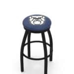 Butler University 25-Inch Swivel Backless Counter Stool w/ Black Wrinkle Finish, Single-Ring Base, 2-Inch Black Wrinkle Ring, 2.5-Inch Cushion Seat 3 Butler University 25-Inch Swivel Backless Counter Stool w/ Black Wrinkle Finish, Single-Ring Base, 2-Inch Black Wrinkle Ring, 2.5-Inch Cushion Seat