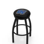 Grand Valley State University 36-Inch Swivel Backless Extra Tall Bar Stool w/ Black Wrinkle Finish, Single-Ring Base, 2-Inch Black Wrinkle Ring, 2.5-Inch Cushion Seat 3 Grand Valley State University 36-Inch Swivel Backless Extra Tall Bar Stool w/ Black Wrinkle Finish, Single-Ring Base, 2-Inch Black Wrinkle Ring, 2.5-Inch Cushion Seat