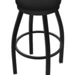 NHRA - Drag Racing 25-Inch Swivel Backless Counter Stool w/ Black Wrinkle Finish, 2-Inch Black Wrinkle Ring, 2.5-Inch Cushion Seat 3 NHRA - Drag Racing 25-Inch Swivel Backless Counter Stool w/ Black Wrinkle Finish, 2-Inch Black Wrinkle Ring, 2.5-Inch Cushion Seat