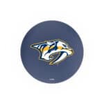 Nashville Predators 36-Inch Swivel Backless Extra Tall Bar Stool w/ Black Wrinkle Finish, Single-Ring Base, 2-Inch Black Wrinkle Ring, 2.5-Inch Cushion Seat 4 Nashville Predators 36-Inch Swivel Backless Extra Tall Bar Stool w/ Black Wrinkle Finish, Single-Ring Base, 2-Inch Black Wrinkle Ring, 2.5-Inch Cushion Seat