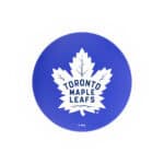 Toronto Maple Leafs 36-Inch Swivel Backless Extra Tall Bar Stool w/ Black Wrinkle Finish, Single-Ring Base, 2-Inch Black Wrinkle Ring, 2.5-Inch Cushion Seat 4 Toronto Maple Leafs 36-Inch Swivel Backless Extra Tall Bar Stool w/ Black Wrinkle Finish, Single-Ring Base, 2-Inch Black Wrinkle Ring, 2.5-Inch Cushion Seat